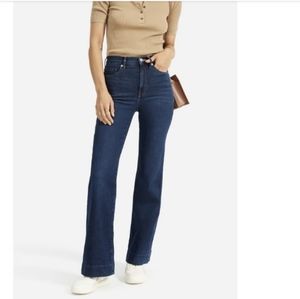 Everlane high waist flare Jeans size 32 NWT